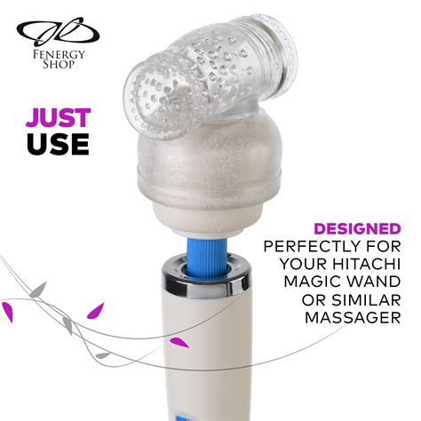 Hitachi magic wand attachment for male pleasure